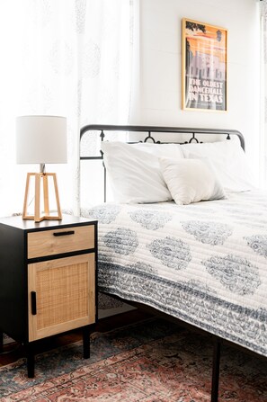 2 chambres, lit parapluie, Wi-Fi, draps fournis