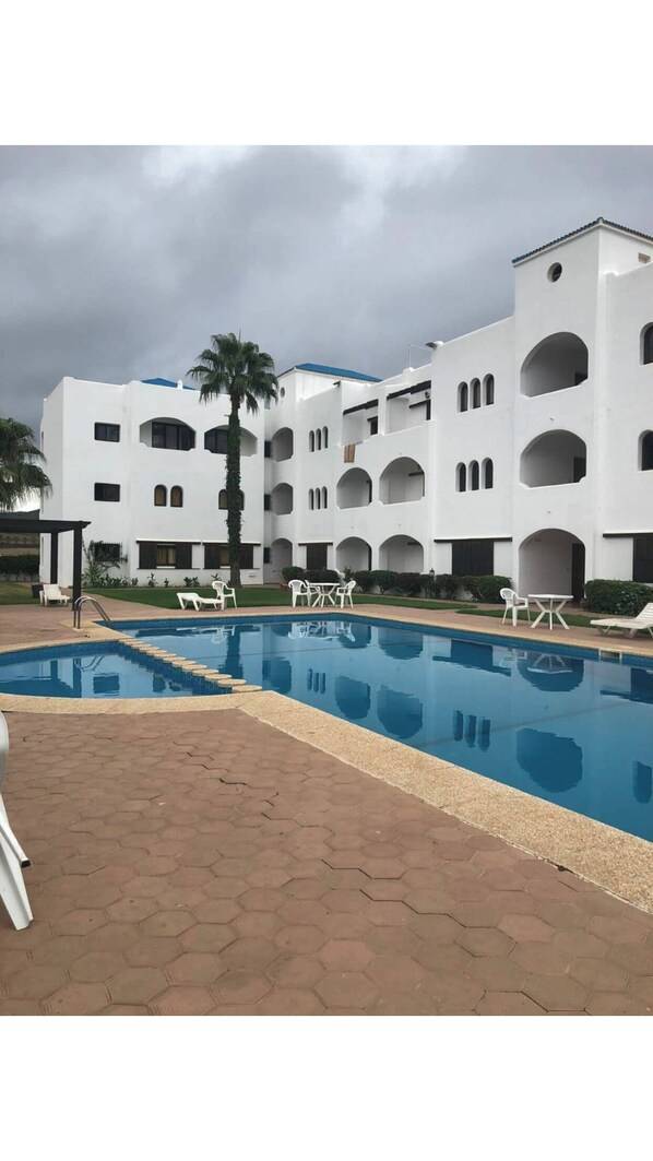 Pool - Inviting 2 rooms apartment in route marina smir (Tetouan)