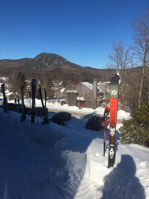 Property grounds - Jay Peak Ski-in Ski-out “well stocked” condo at Slopeside (Jay)