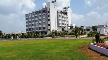 Façana frontal de l'allotjament