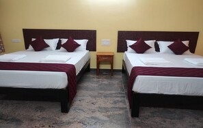 Free WiFi, bed sheets