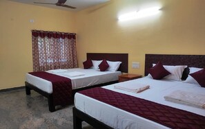 Free WiFi, bed sheets