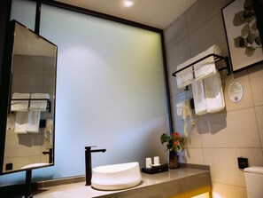 Bathroom - Greentree Inn Fuyang Yingdong District Xingfu Road Century Fortune Plaza (Fuyang)
