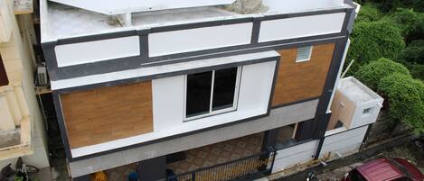 Fassade der Unterkunft