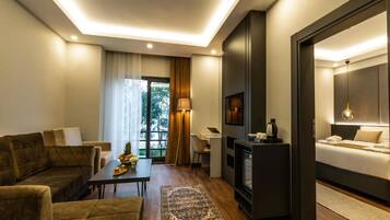 Family Triple Room, 1 Bedroom, Non Smoking, Sea View | Premium bedding, down duvets, minibar, in-room safe