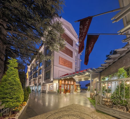 Entrada de la propiedad