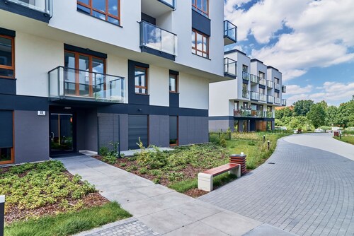 Climatic Studio in Wroclaw | Balcony and Gym