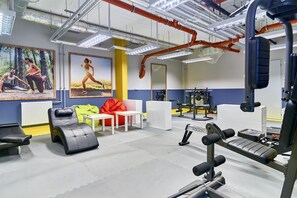 Fitness facility - Na Grobli 22A Wrocław | Studio for 2 with Balcony (Wroclaw)