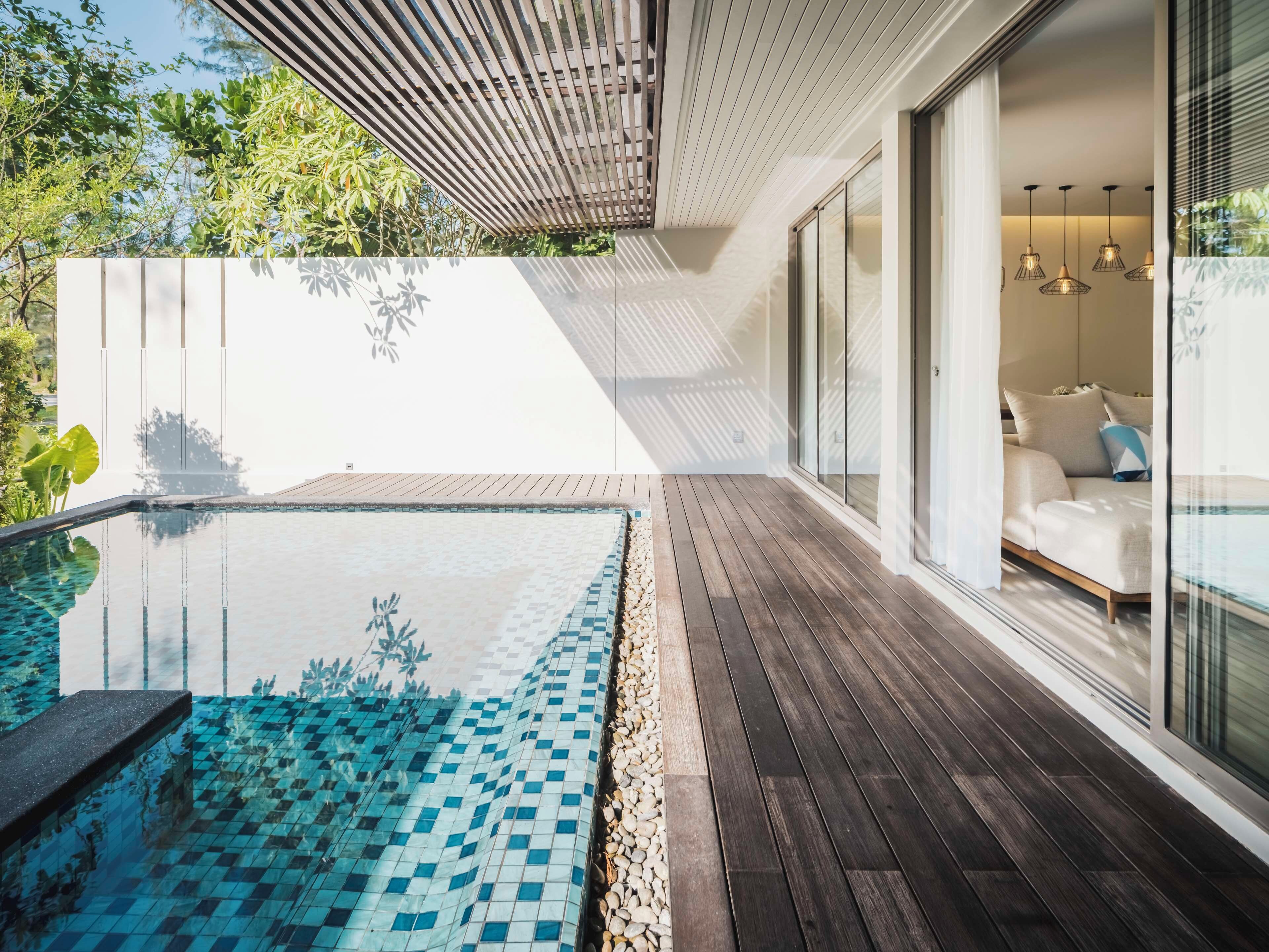 Two Bedroom Family Pool Suite | Premium bedding, minibar (some free items), in-room safe, desk
