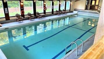 Indoor pool, outdoor pool