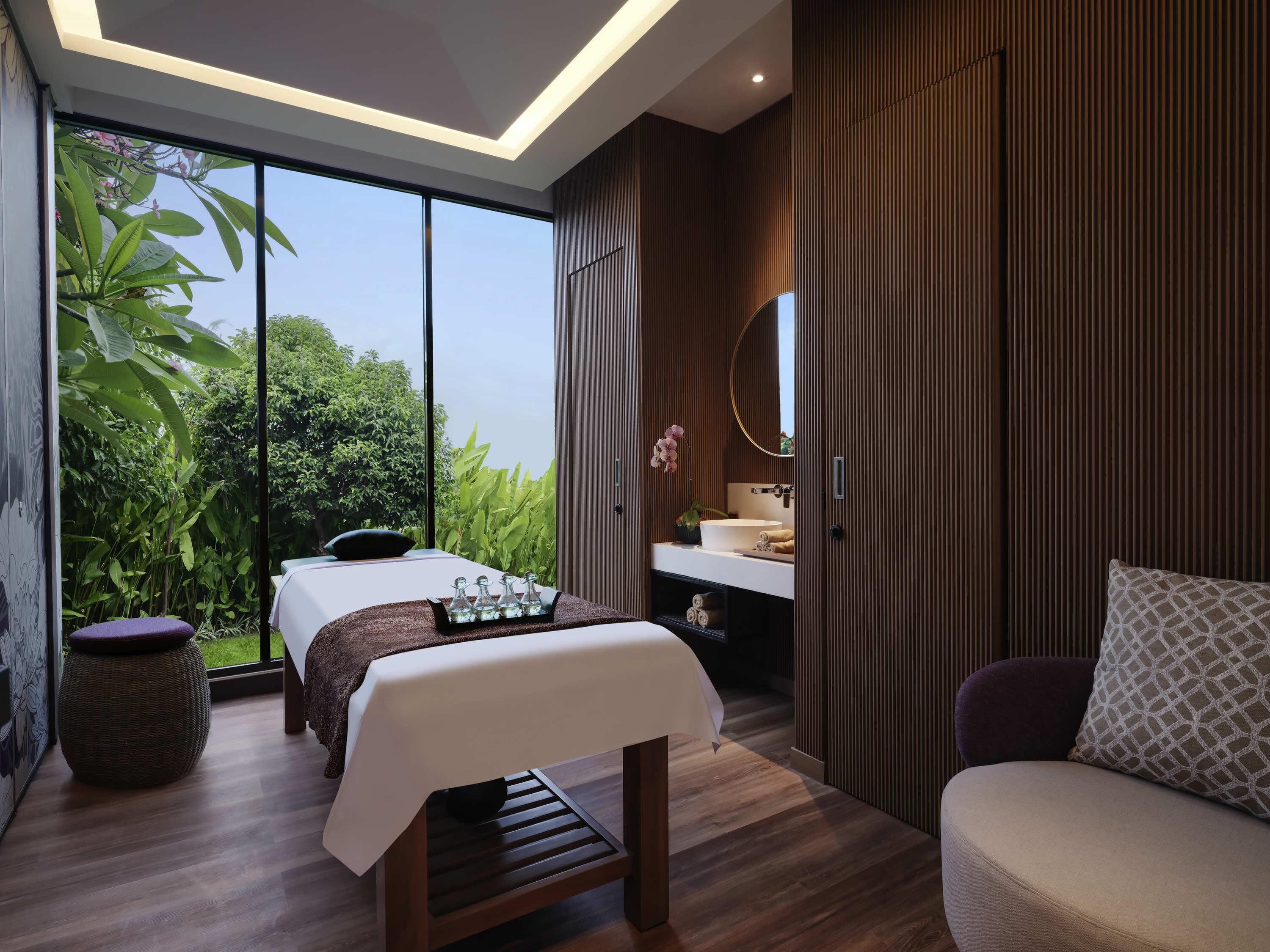 Massagens na praia, 1 sala de tratamento