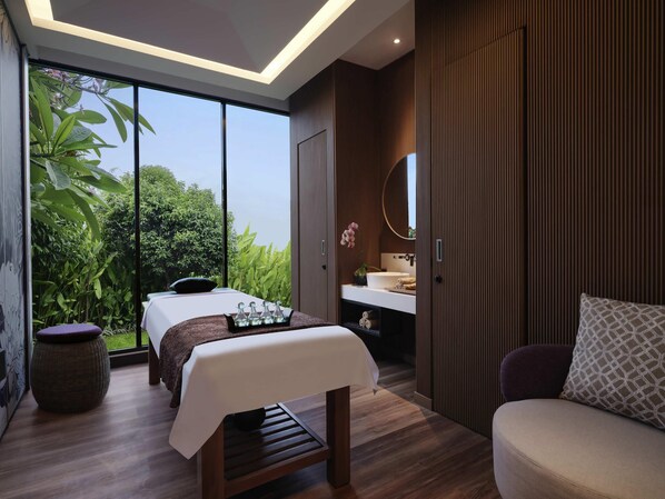 Massages sur la plage, 1 salle de soins