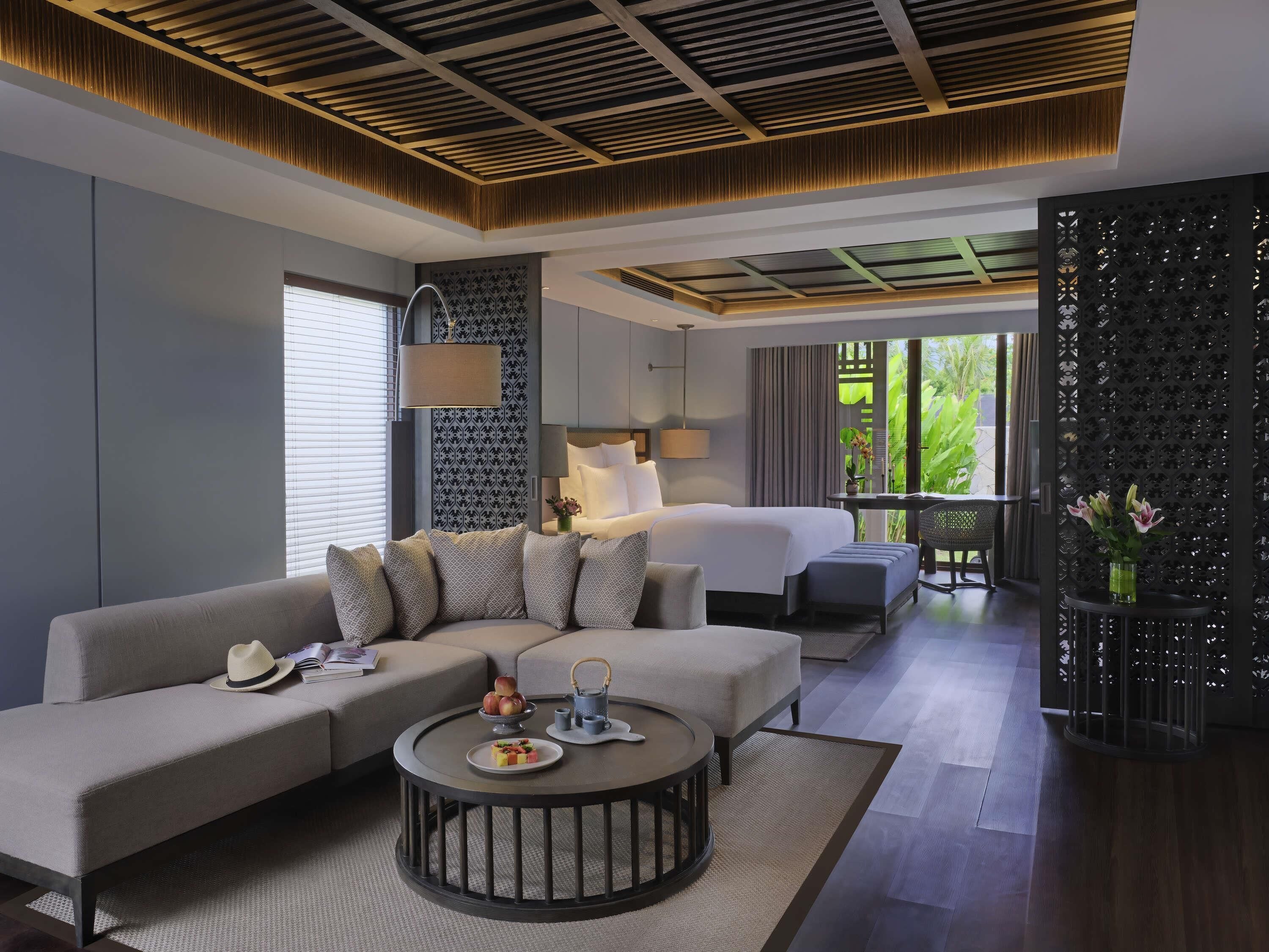 Suite, 1 King-Bett, Gartenblick, zum Innenhof hin (with Plunge Pool)