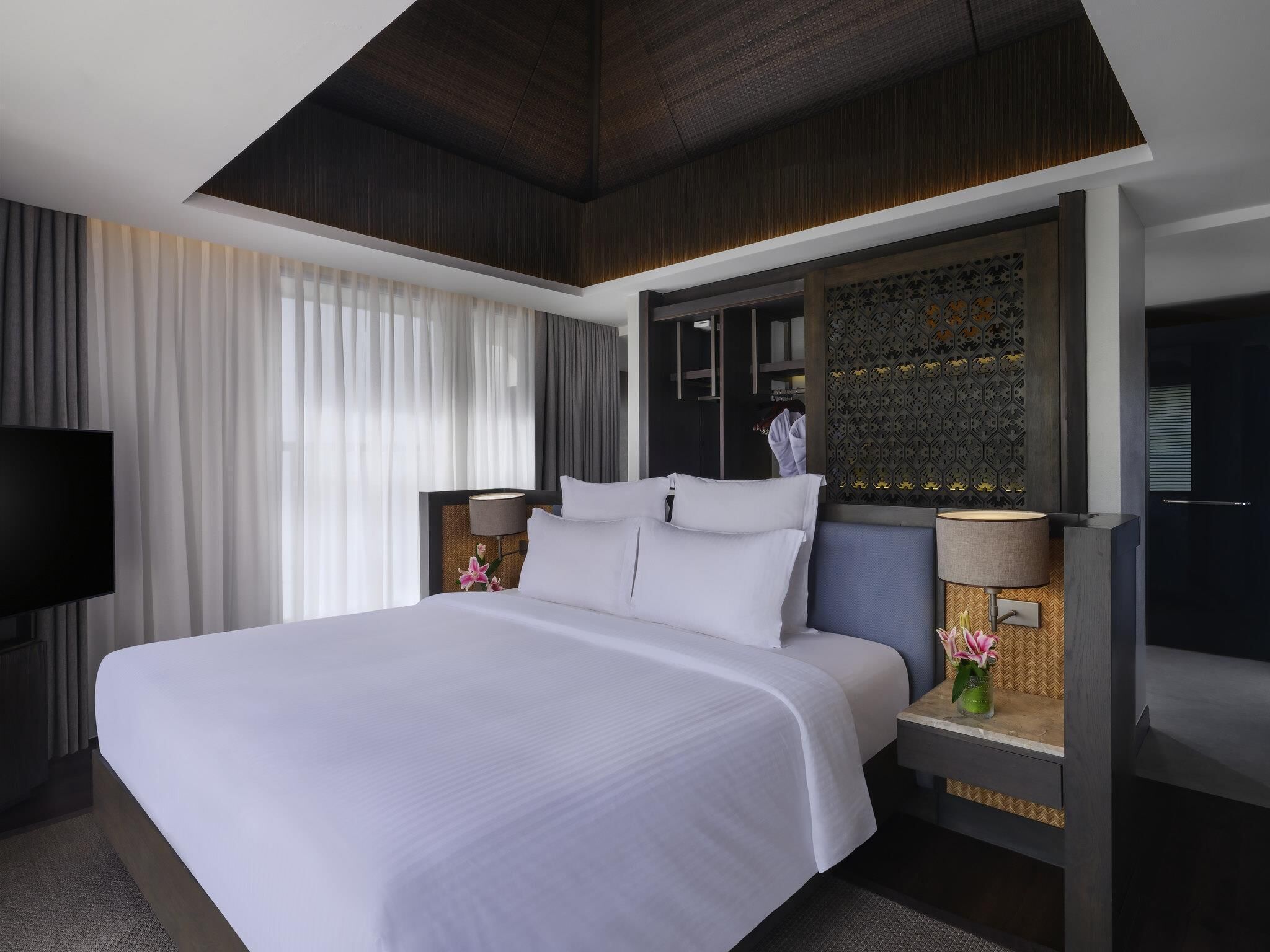Suite, 1 très grand lit (Sundeck, Plunge Pool) | Surmatelas, minibar, coffres-forts dans les chambres