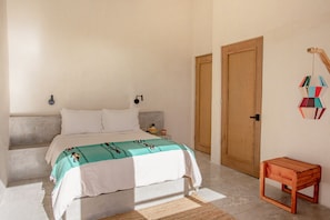 1 slaapkamer, een kluis op de kamer, gratis wifi, beddengoed