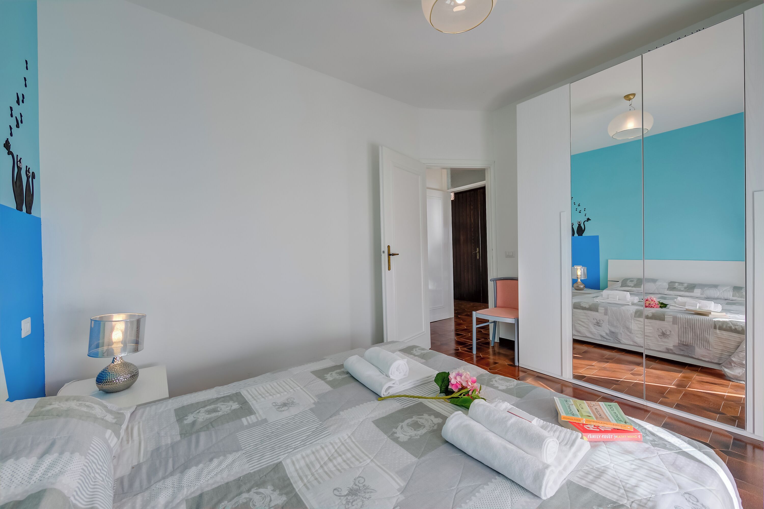 Family Apartment, Multiple Bedrooms (Villa Fiorita - Apt 3 - Ortensia) | 1 bedroom, iron/ironing board, free WiFi, bed sheets