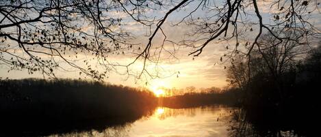 Vista des de l'allotjament