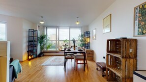 Lägenhet | Vardagsrum | Tv