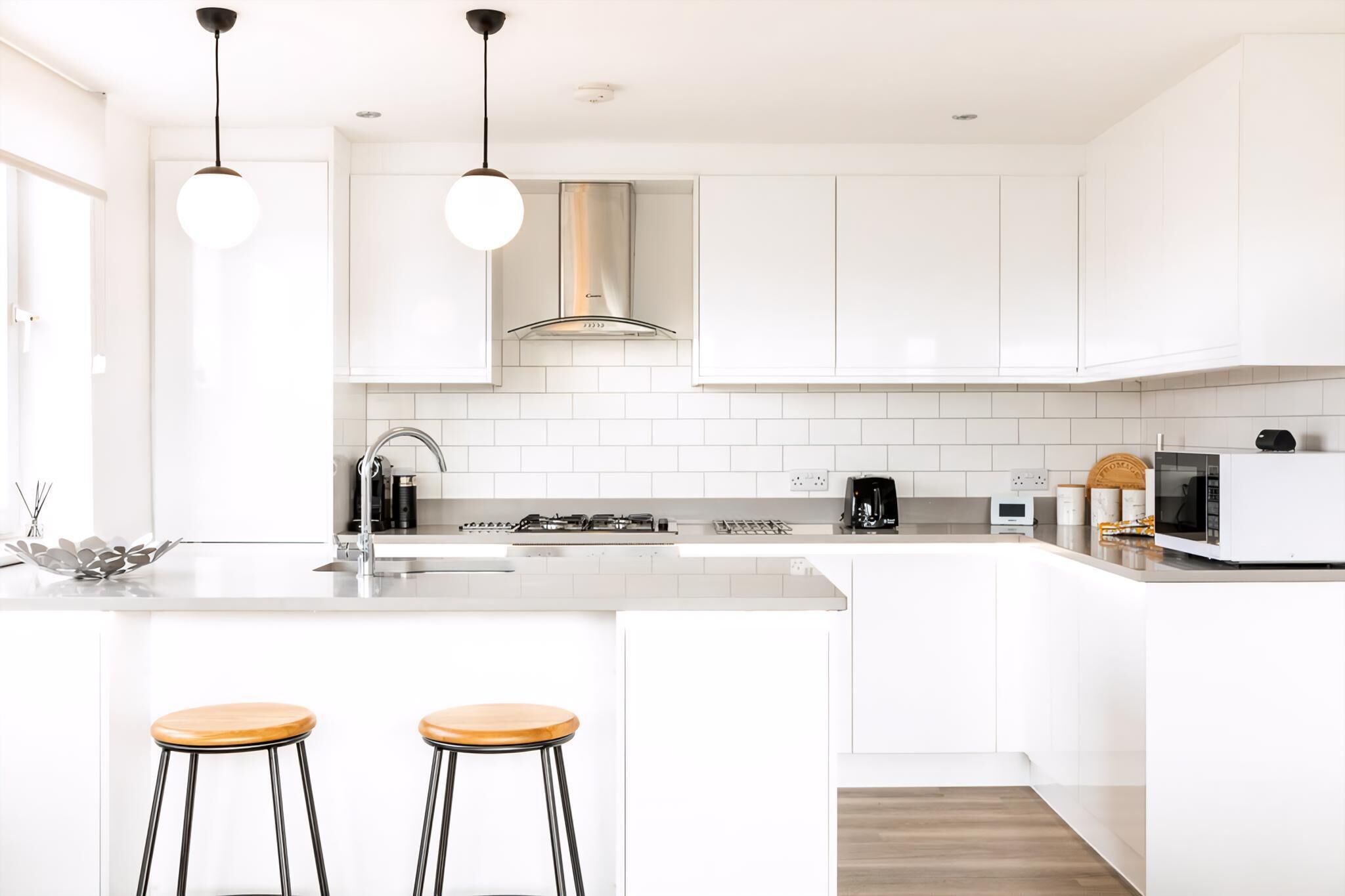 Apartment | Dapur peribadi | Peti sejuk, ketuhar gelombang mikro, dapur, mesin basuh pinggan mangkuk 