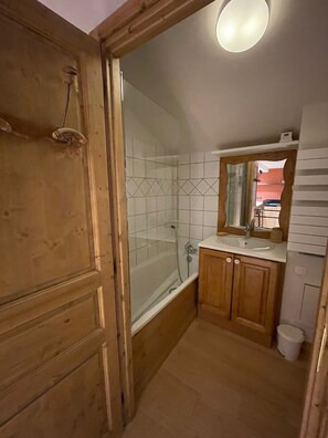 Duschwanne, Haartrockner, Toilettenpapier