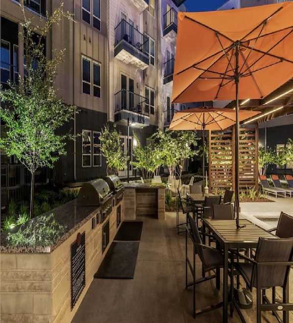 Aire de pique-nique/barbecue