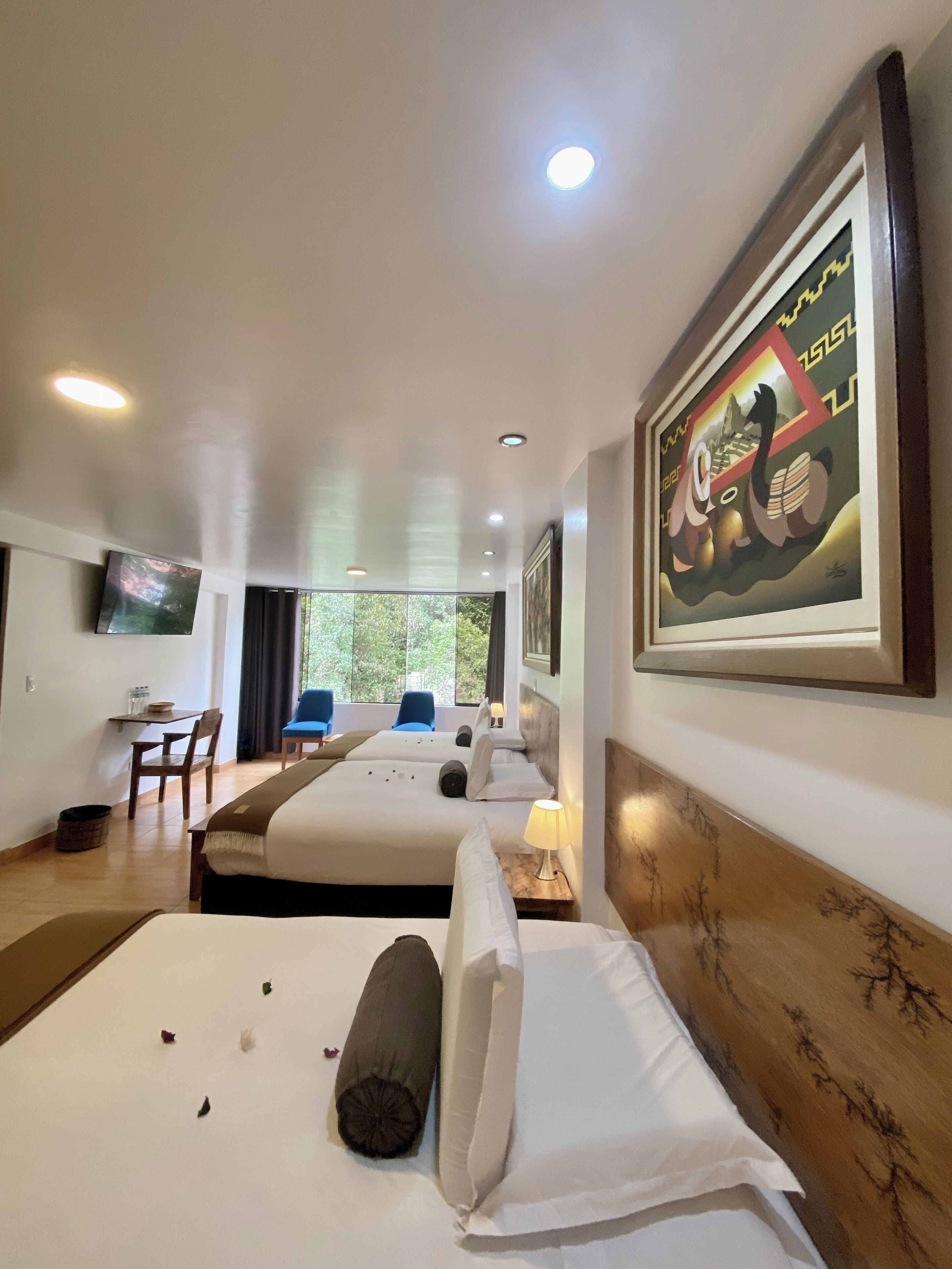 superior triple room | 1 bedroom, pillow-top beds, in-room safe, iron/ironing board