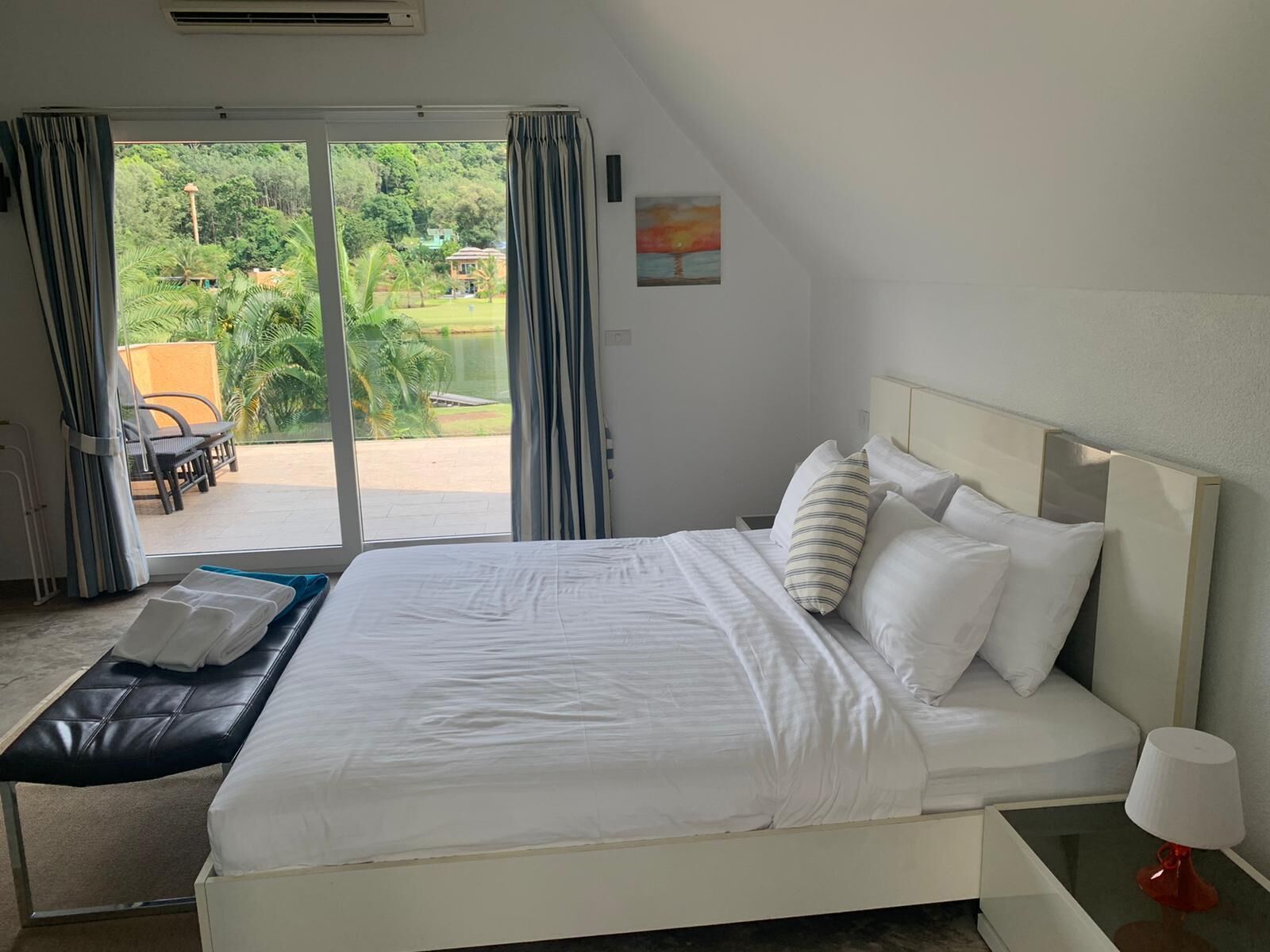 Villa, 3 camere da letto, piscina privata | Vista dalla camera
