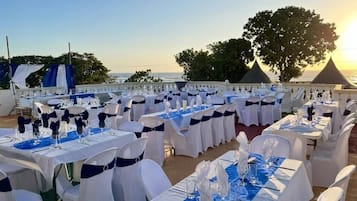 Área de bodas al aire libre