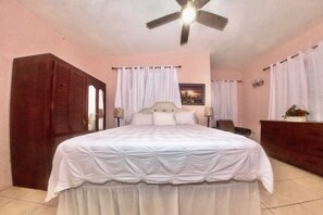 Family Villa | Premium bedding, down comforters, in-room safe, individually decorated
