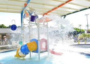 Children’s area - DiRoma Fiori with a day at Acqua park, Splash and Slide (Caldas Novas)