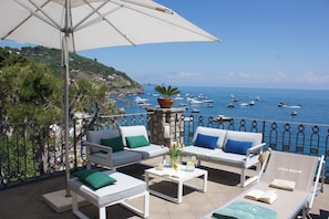 Deluxe Apartment | Terrace/patio - De Vivo Realty - Villa Russo Nerano (Massa Lubrense)