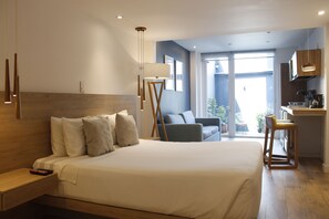 Luksusstudio | Safe på rommet, lydisolert, strykejern/-brett og wi-fi (inkludert)