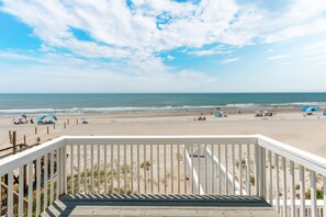 On the beach - Summer Salt - Oceanfront Escape Just Steps to the Sand and Surf! (Oak Island)