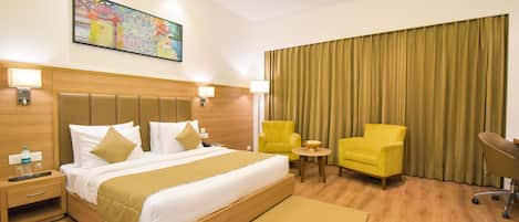 Ropa de cama de alta calidad, colchones con efecto memoria y minibar