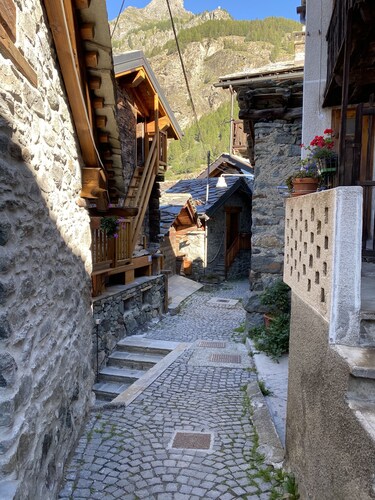 Entire Chalet with fireplace. garden, Wi-Fi, adjacent to village center