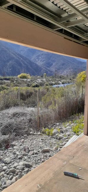 Basic Cabin | Land view from property