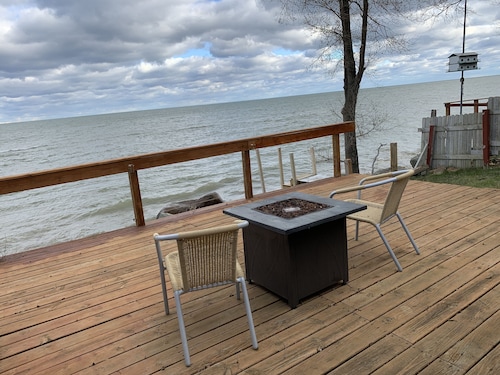 Check out the incredible view of Lake Huron!