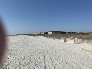 Accommodatie ligt op het strand