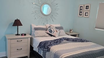 2 多间卧室、熨斗/熨衣板、免费 WiFi、床单