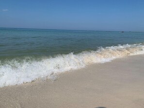 Nära stranden och strandhanddukar