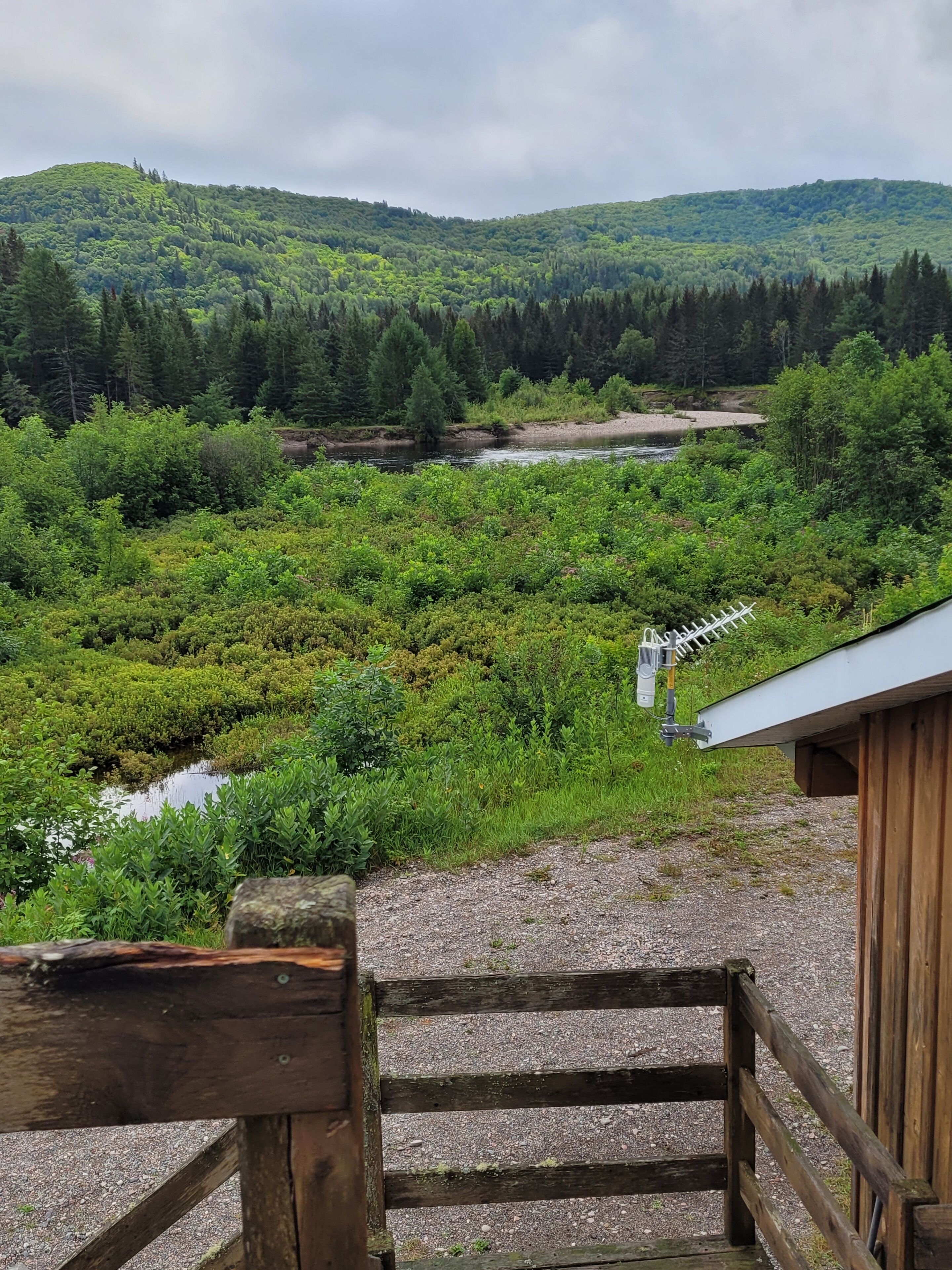 Enceinte de l’hébergement