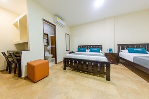 Family Room | Hypo-allergenic bedding, minibar, desk, laptop workspace - Hotel El Viajero #2 (Cartagena)