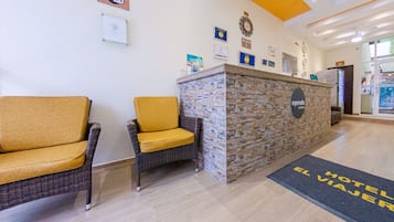 Sitteområde i lobbyen