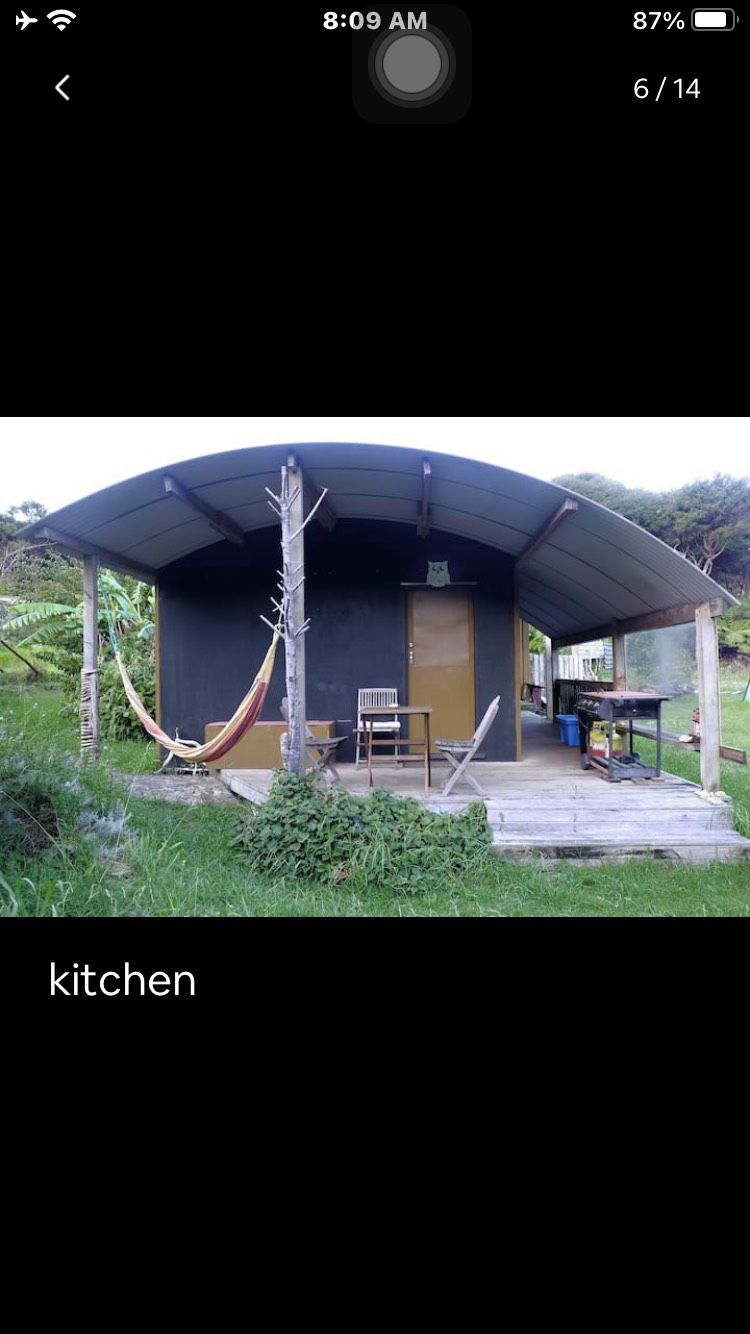 Shared Kitchen area and covered deck BBQ area
