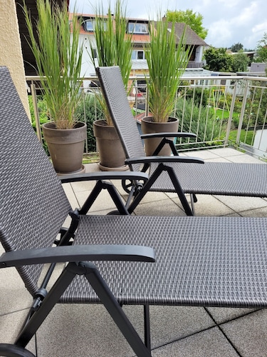 Ferienwohnung "Allgäu" in Seenähe mit Dachterrasse & WLAN