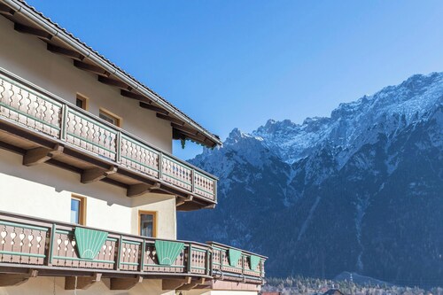 Ferienwohnung Amethyst in der Nähe des Skilifts mit Bergblick, WLAN und Balkon