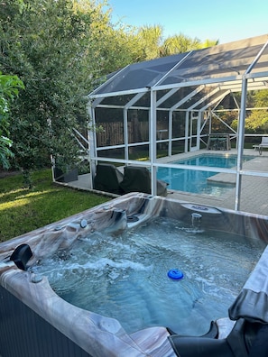 Bubbelpool utomhus