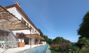 Pool - La Bastide - Provençal villa on the waterfront (Le Pradet)