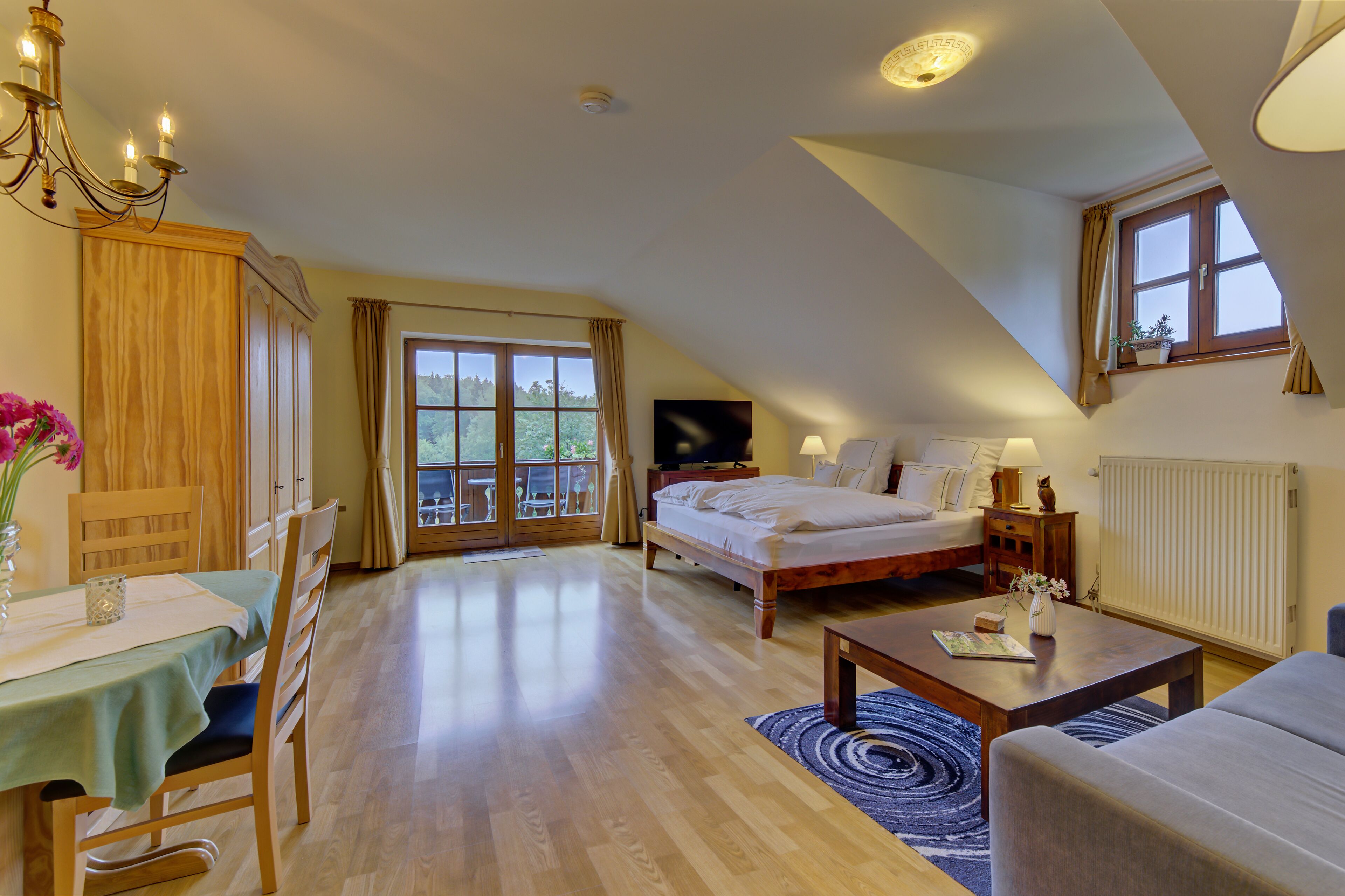 1 dormitori, Internet i roba de llit 