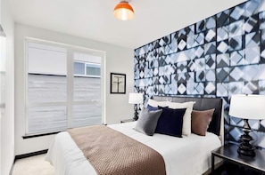 2 bedrooms, desk, free WiFi, bed sheets